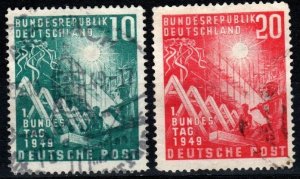 Germany #665-6 F-VF Used CV $34.00