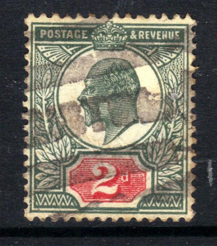 GB 1902 - 10 KEV11 2d Green & Carmine SG 227  ( E1447 )