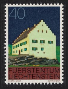 Liechtenstein Monastery building Bendern 1978 MNH SG#694