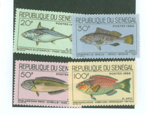 Senegal #270-3 Mint (NH) Single (Complete Set)