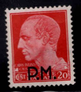 ITALY Scott M4 Military Stamp P.M. = Posta Militare 1943 overprint