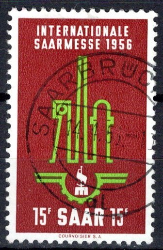 Saar - Scott # 260, used