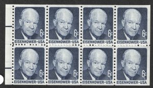 US, Scott # 1393a, MNH, Booklet pane, CV =$ 2.00 Lot 250131B -01