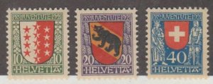 Switzerland Scott #B18-B19-B20 Stamps - Mint Set