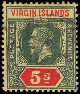 Virgin Islands Scott 38-46 Gibbons 69-77 Used Set of Stamps