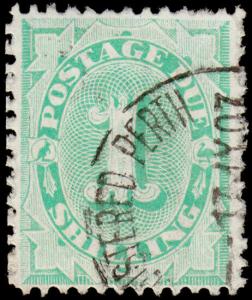 Australia Scott J18, perf. 12 (1902-04) Used F, CV $20.00 M