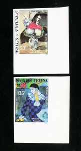 Wallis Et Futuna Stamps # C108-9 XF Imperf OG NH
