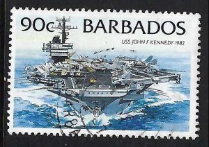 Barbados 882 VFU SHIP T844-10