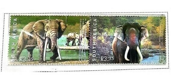 A) 2003, SOUTH AFRICA, ELEPHANTS, JOINT ISSUE WITH THAILAND, X ANNIVERSARY OF TH