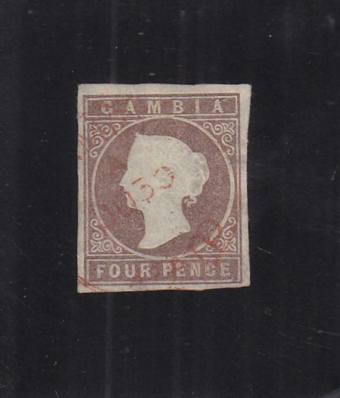 Gambia: Sc #3, Used (34629)