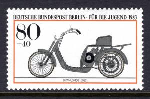 Germany Berlin 9NB200 Motorcycle MNH VF