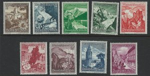 Germany Scott B123-B131 MNH!  Complete Set!