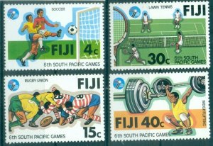 1979 Fiji 395-398 Soccer / Sport