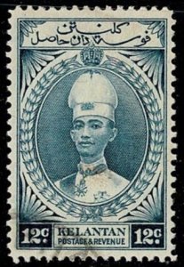 Malaya Kelantan #36 used 12c sultan