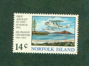 NORFOLK ISLAND 174 MH BIN $1.50