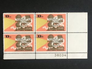 Scott # 1727 Talking Pictures 50th Anniversary, MNH Plate Block of 4