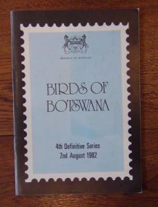 Botswana 1982 Birds Booklet includes MNH set and First Day Cover