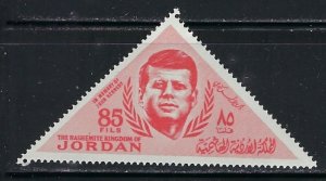 Jordan 462 MNH 1964 John F Kennedy (an5436)