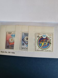 Stamps Kuwait Scott 1259-61 never hinged