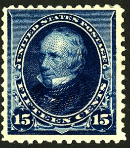 U.S. #227 MINT OG HR TINY THIN