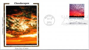 FDC 2004 SC #3878 Colorano Cachet, Altocumulus S. - Boston MA - Single - J3155