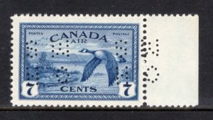 Canada O9-C9 Perfin F-VF MNH