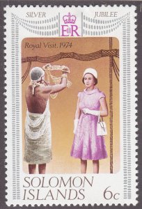 Solomon Islands 345 Silver Jubilee 1977