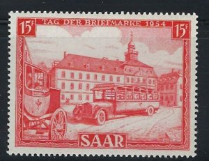 Saar 249 MNH 1954 Post Bus