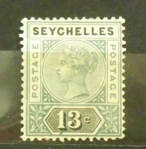 17412   SEYCHELLES   MH # 9a                         CV$ 8.00