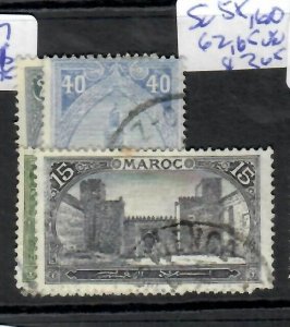 FRENCH MOROCCO (P2112B)  SC 58, 60, 62, 65  VFU 