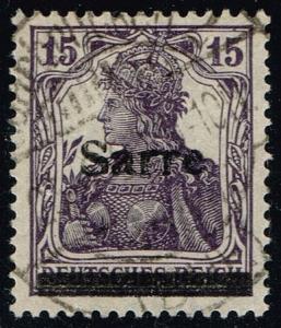 Saar #7 Germania; Used (1.00)