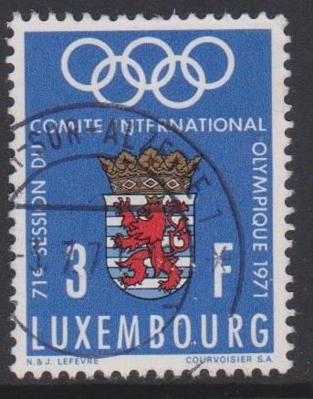 Luxembourg Sc#499 Used