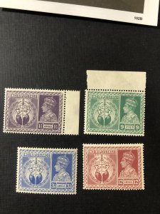 India MNH set - Scott 195-198