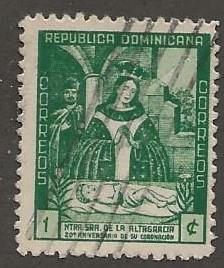 DOMINICAN REPUBLIC SC #  384    USED