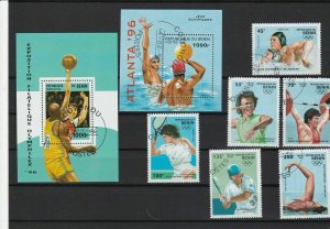 republic de benin sports stamps ref r9636