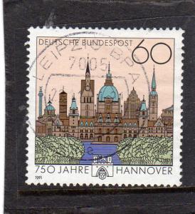 Germany 1991  Anniv of Hannover used