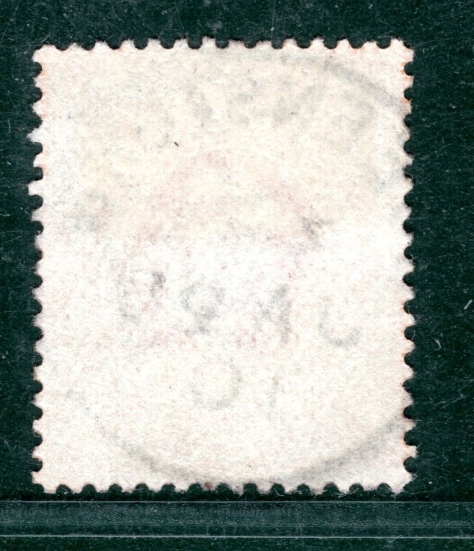 GB KEVII Stamp SG.239 4d Brown-Orange CDS 1910 Used Cat £140+100%=£280 GRED116