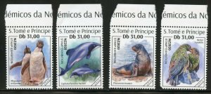 SAO TOME 2019 NEW ZEALAND ANIMALS  SET  MINT NH