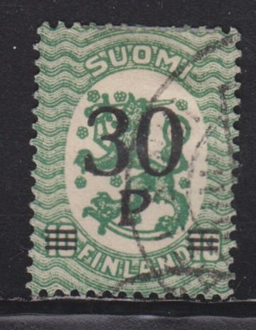 Finland 123 Finnish Arms 1921 O/P