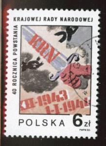 Poland Scott 2601 Used CTO 1983 People's Council