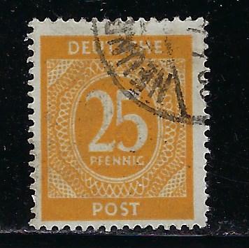 Germany AM Post Scott # 546, used