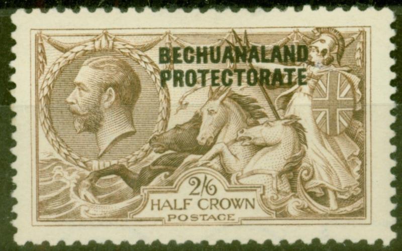 Bechuanaland 1923 2s6d Chocolate-Brown SG88 B.W Fine & Fresh Mtd Mint