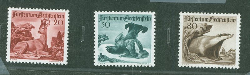 Liechtenstein #243-245 Mint (NH) Single (Complete Set)