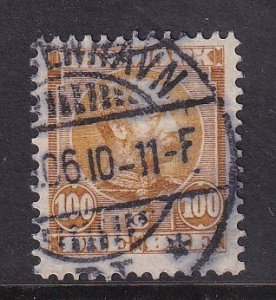 Denmark  #69  used  1905  Christian IX  100o