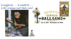 Take Me Out to the Ballgame! First Day Cover