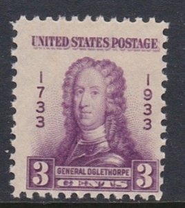 726 James Oglethorpe MNH