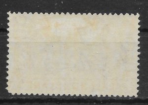 FALKLAND ISLANDS SG161b 1938 5/= INDIGO & PALE YELLOW-BROWN MTD MINT