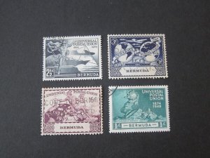 Bermuda 1949 Sc 138-141 FU
