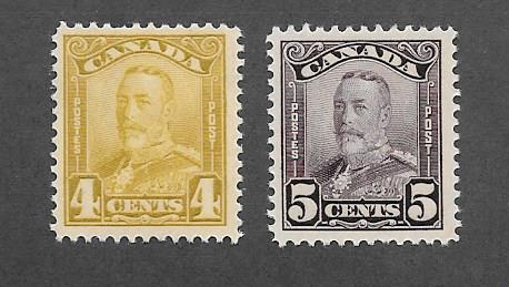 Canada  Scott #152-153   Mint H Scott CV $43.50