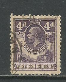 Northern Rhodesia   #6  Used  (1925)  c.v. $0.50
